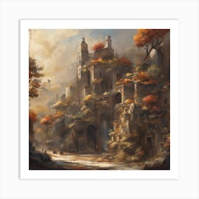 Fantasy Painting 2 Art Print