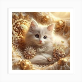 Kitty Cat 5 Art Print