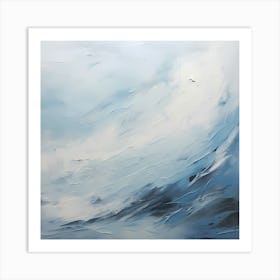 Misty Mirage: Gentle Brushstrokes Art Print