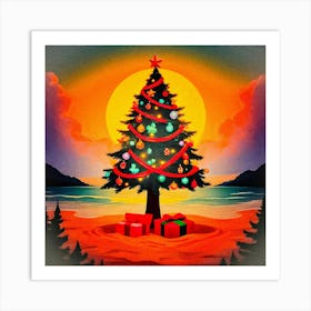 Christmas Tree Art Print