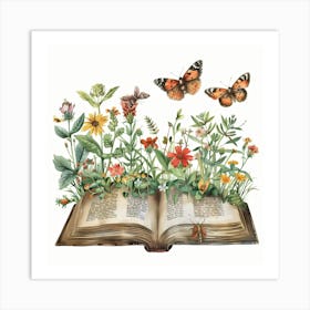 Open Book 1 Art Print