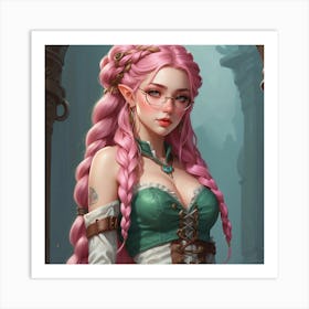 Elf Girl Art Print