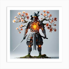 Samurai Warrior 11 Art Print