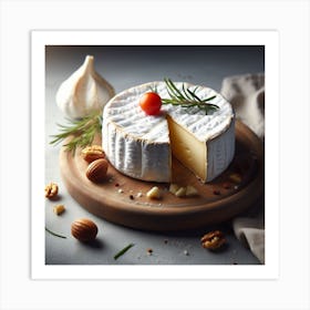 Cheese board Art Print