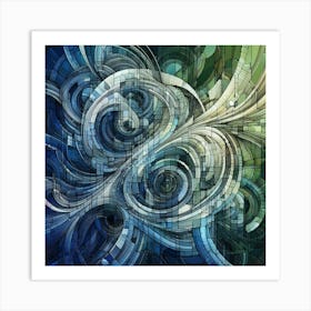 Abstract Painting 156 Art Print