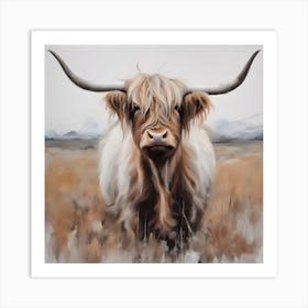 Highland Cow 6 Art Print