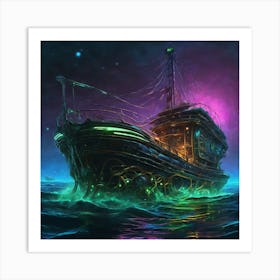 76479 In The Depths Of An Alien Ocean, A Majestic Otherw Xl 1024 V1 0 4 Art Print