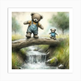 Teddy Bears 20 Art Print