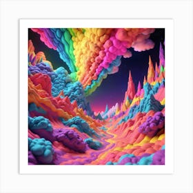 Psychedelic Art 9 Art Print