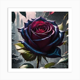 BB Borsa Dark Rose Art Print