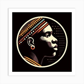 African Woman Art Print