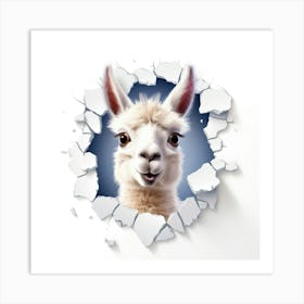 Llama 3 Art Print