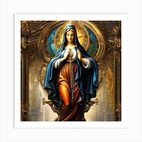 Virgin Mary 27 Art Print