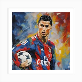 Cristiano Ronaldo artwork Art Print