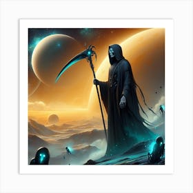 Grim Reaper 24 Art Print