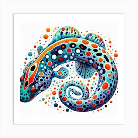 Rare colorful fish 1 Art Print