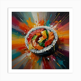 Sushi Roll 3 Art Print