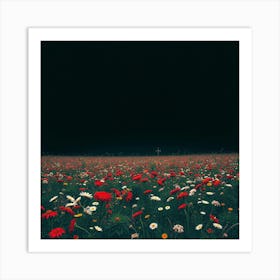 Field Of Flowers 5 Art Print