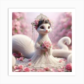 Chinese Squirrel Art Print