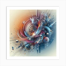 Abstract Painting 1 Art Print