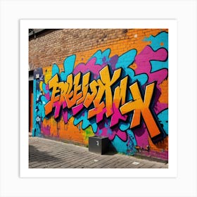 Street Soul: Graffiti and Urban Energy Art Print