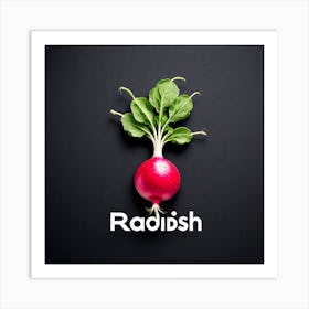 Radiish Art Print