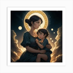 Mother And Child Art Print