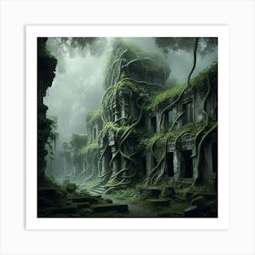 Angkor Temple Art Print