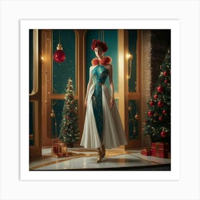 Christmas Nutcracker Art Print