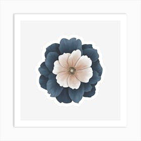 Blue Flower Art Print