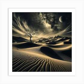 Desert Landscape 22 Art Print