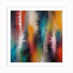 Abstract Painting 190 Art Print