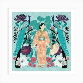 Asian Woman Art Print