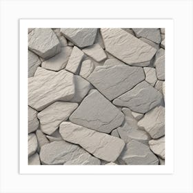 Stone Wall 16 Art Print