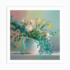 Flowers In A Vase 22 Art Print