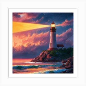 Lighthouse 1 Art Print