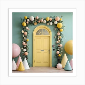 Balloons And Balloons Art Print