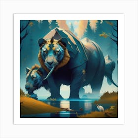 Endangered Species Art Print