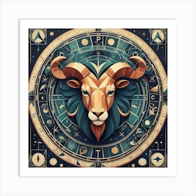 Zodiac Zodiac Sign Art Print