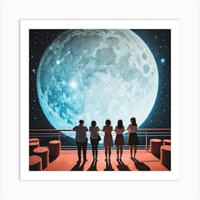 Full Moon 10 Art Print