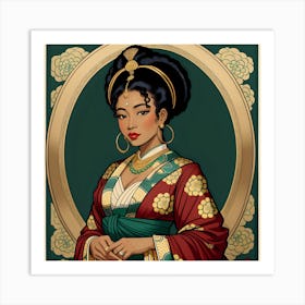Beautiful Empress Art Print
