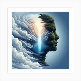 'Clouds' Art Print