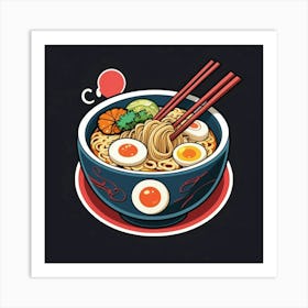 Ramen Art Print