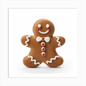 Gingerbread Man 4 Art Print