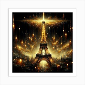 Eiffel Tower Art Print