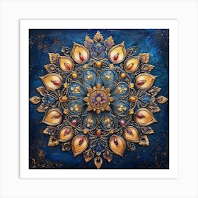 Mandala Art 5 Art Print