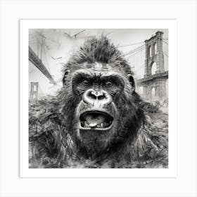 King Kong Art Print