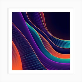 Abstract Abstract Background Art Print