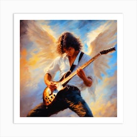 Angel Of Rock Art Print