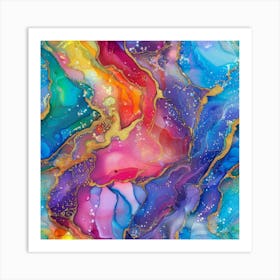 Abstract Painting 8 Art Print